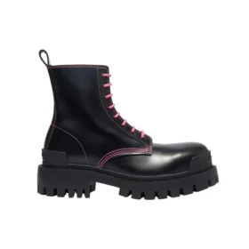 Šněrovací kozačky Strike „Black Pink“ 590974WA9641085