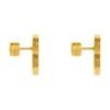 Náušnice Bb 2.0 Textured Xs „Gold“ 782982TZ99G0705