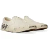 Nízké nazouvací boty Paris „Washed White Cotton“ 710295W3RR59010