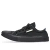 Nízké tenisky Paris „Black Destroyed Cotton and Black Rubber“ 688754W3RP21010