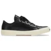 Nízké tenisky Paris „Black Leather and White Rubber“ 688757W3RCB1090