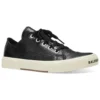 Nízké tenisky Paris „Black Leather and White Rubber“ 688757W3RCB1090