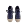 Nízké tenisky Paris „Indigo Destroyed Cotton and White Rubber“ 688752W3RC14990