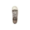 Nízké tenisky Paris „Tan Allover Logo Cotton and White Rubber“ 688754W3RQ22298