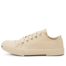 Nízké tenisky Paris „White Cotton and White Rubber“ 688757W3RCB9090