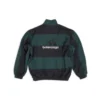 Oboustranná tepláková bundy Balenciaga x Adidas „Black Green“ 725294TNO793230
