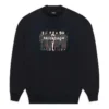 Originální mikina Balenciaga s kulatým výstřihem „Black“ 652981TIVA21000
