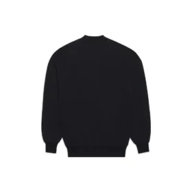 Originální mikina Balenciaga s kulatým výstřihem „Black“ 652981TIVA21000