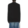 Originální mikina Balenciaga s kulatým výstřihem „Black“ 652981TIVA21000