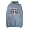 Originální oversized mikina s kapucí Balenciaga „šedá“ 620973TIV481404