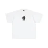 Oversized bavlněné tričko Pride 22 „White Black“ 694576TMVO20904