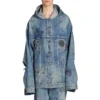 Oversized bundy s kapucí „Blue“ 719315TNW56-4268