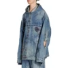 Oversized bundy s kapucí „Blue“ 719315TNW56-4268