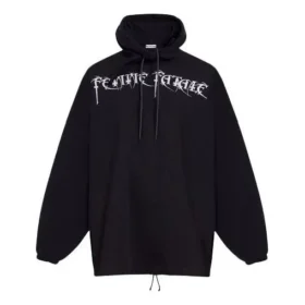 Oversized mikina s kapucí Femme Fatale „Black“ 482217TTK141000