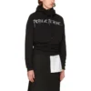 Oversized mikina s kapucí Femme Fatale „Black“ 482217TTK141000
