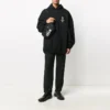 Oversized mikina s kapucí k olympijským hrám v Paříži „Black“ 620973TIV451070
