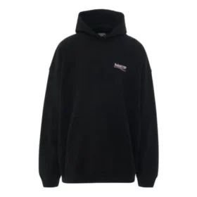 Oversized mikina s kapucí s výšivkou s motivem Political Campaign „Black“ 620973TKVI91070