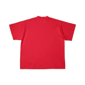 Oversized tričko Balenciaga x adidas „Red“ 712398TNVA66278