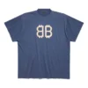 Oversized tričko Crypto „Blue“ 739028TOVU64108