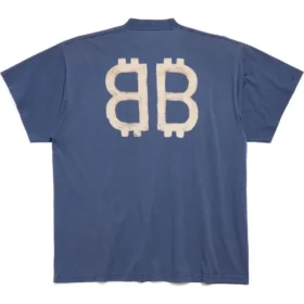 Oversized tričko Crypto „Blue“ 739028TOVU64108