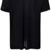Oversized tričko s AI logem naruby „Black Faded“ 787358TQVJ41569