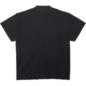 Oversized tričko s obráceným logem AI „Black“ 787358TQVJ41750