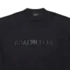 Oversized tričko s obráceným logem AI „Black“ 787358TQVJ41750
