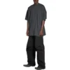 Oversized tričko Strike 1917 „Washed Black“ 694576TMVJ61055