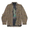 Oversized vrstvená košile Paris Liberty „Tmavě zelená“ 794656TQM202880