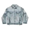 Oversizedová bundy Cagole „Blue“ 764521TDW144016