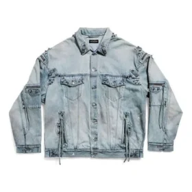 Oversizedová bundy Cagole „Blue“ 764521TDW144016