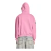 Ovocná mikina s kapucí a zipem „Faded Dirty Pink“ 803264TRVS59568