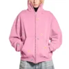 Ovocná mikina s kapucí a zipem „Faded Dirty Pink“ 803264TRVS59568