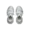Pantofle 3XL „Silver White“ 742682W3XL19091