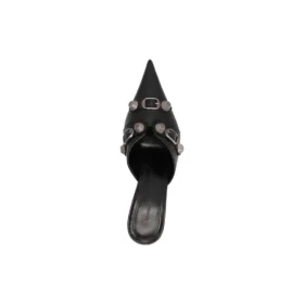 Pantofle Cagole 80 mm „Black“ 714253WAD4E1081