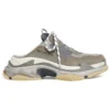 Pantofle Triple S „Grey Blue Double Foam and Mesh“ 755687W3SM11259