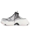 Pantofle Triple S „Silver“ 755686W2FWM8191