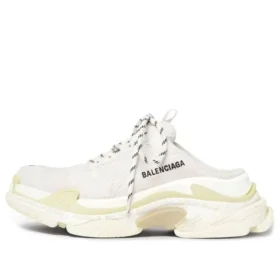 Pantofle Triple S „White Double Foam and Mesh“ 755686W3SM29097