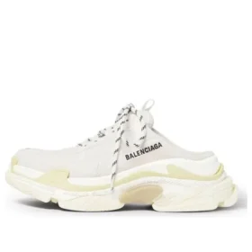 Pantofle Triple S „White Double Foam and Mesh“ 755687W3SM29097