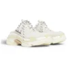 Pantofle Triple S „White Double Foam and Mesh“ 755687W3SM29097