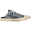 Pařížské opotřebované Denim pantofle „Blue“ 693952W3RCL4090