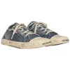 Pařížské opotřebované Denim pantofle „Blue“ 693952W3RCL4090