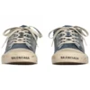 Pařížské opotřebované Denim pantofle „Blue“ 693952W3RCL4090