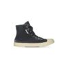 Pařížské vysoké tenisky „Black Destroyed Denim and White Rubber“ 688756W3RC11090