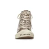 Pařížské vysoké tenisky „Tan BB Monogram Cotton and White Rubber“ 688756W3RQ12298