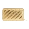 Peněženka Crush Continental s metalickým prošíváním „Gold“ 7664472AAYO8004