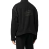 Půjčovna oblečení Denimová bundy s volným střihem „Black“ 675206TEW051105