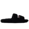 Pletené pantofle „Black“ 654261W2DO11096