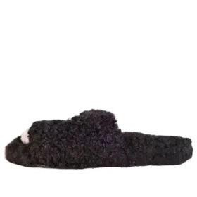 Pletené pantofle „Black“ 654261W2DO21008