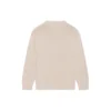 Pletený svetr s kulatým výstřihem a logem BB Laurel Crown „Beige“ 664369T32119028
